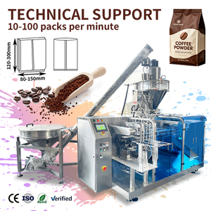 Automatic Coffee Powder Premade Pouch Packing Machine with Precision Auger Filler for <b>Stand</b> Up Bags - Product Image 1