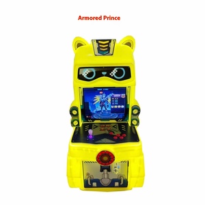 Trẻ em hoạt động bằng tiền xu trò chơi giải trí máy âm nhạc Pat Bull bi súng nhỏ bắn súng đua thành phố trò chơi điện tử đấm bốc - Product Image 2