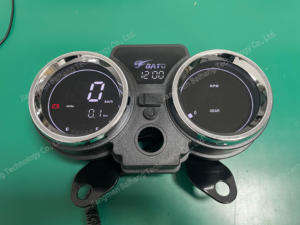 บริการ OEM/ODM แผงหน้าปัด<span class=keywords><strong>ดิจิตอล</strong></span> มาตรวัดความเร็วและระยะทางสำหรับมอเตอร์ไซค์ Honda Suzuki CM 125 CM125 - Product Image 3