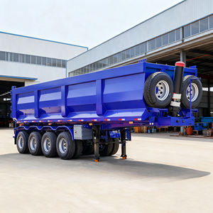 Semirremolque Volquete Hidráulico de Acero de Alta Calidad con Forma de U, Remolques de Camión con Descarga Trasera, Capacidad de 25001-30000 kg - Product Image 2