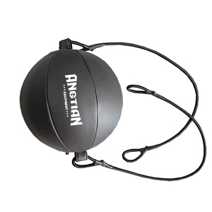 Balle de vitesse à double extrémité de boxe avec logo personnalisé, sacs de frappe de vitesse d'entraînement d'exercice MMA - Product Image 6