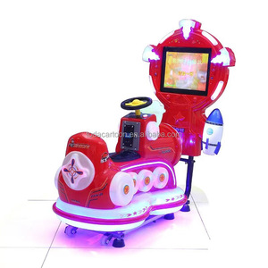 Mini Auto Volante Oscillante Portatile per Interni ed Esterni, Giostra per Bambini, Macchina da Gioco a Dondolo - Product Image 1