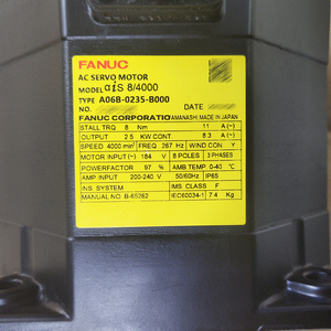 A06B-0235-B000 เซอร์โวมอเตอร์ AC ของแท้จาก FANUC - Product Image 2