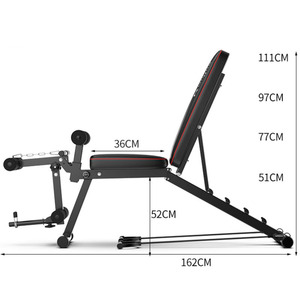 2025 haute qualité Hyper Ab hauteur réglable banc de musculation corps entier ajustement nordique pliant <span class=keywords><strong>Mini</strong></span> banc plat de poids multifonction - Product Image 4