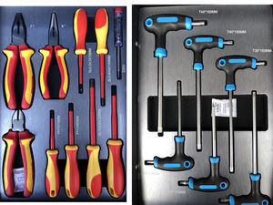 Seven-<b>Drawer</b> Red Steel <b>Tool</b> Cabinet for Auto Repair 310-Piece <b>Tool</b> Set Hand-Power Source Customizable OEM for Garage Equipment B - Product Image 6
