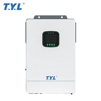 Système d'énergie solaire résidentiel 3KW avec onduleur hybride et batterie, solution complète pour la maison, testé par TUV SGS