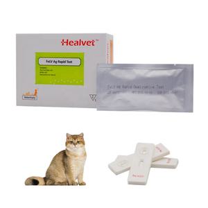 Healvet Hersteller Promotion Pet Health Tier pflege Vollblut Feline <span class=keywords><strong>FeLV</strong></span> <span class=keywords><strong>Ag</strong></span> Schnelltest für Katzen zu Hause - Product Image 2
