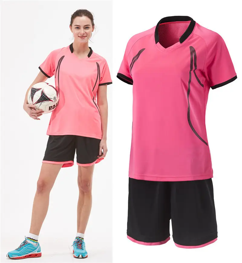 Bulk Soccer Uniform Sublimation Sportswear Wholesale Custom Soccer Jersey For Women Football Shirt Suit Jersey Soccer Wear