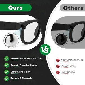 20 Pegatinas Bloqueadoras de Luz LED para Gafas Inteligentes <span class=keywords><strong>RayBan</strong></span> Meta Wayfarer/Skyler/Headliner, Cubierta Adhesiva para Bloquear la Luz LED de la Cámara - Product Image 5