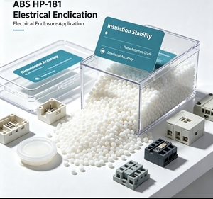 Gránulos de Resina ABS Virgen de Alto Impacto HP-181 con Precisión Dimensional y Forma Esférica para Aplicaciones en Cajas Eléctricas - Product Image 1