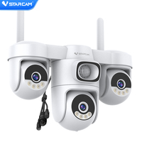 Kamera Pengawas WiFi VStarcam CS623SR 9MP Tiga Lensa, Kamera Keamanan Luar Ruangan untuk Rumah, Pasokan Langsung Pabrik