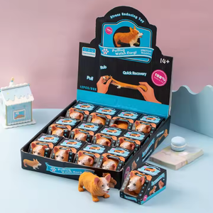Jouet anti-stress le plus populaire : Mini chien Corgi mignon en TPR, souple et à récupération lente, pour enfants (garçons et filles) - Product Image 2