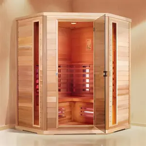 Hemlock Indoor Wet And Dry Sauna Room And Steam Room 4 People The Best Infrared Outdoor Sauna Room For Sale