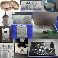Anillo grabador láser de fibra de 20W, máquina para hacer collares y joyas, máquina para hacer joyas con alta precisión