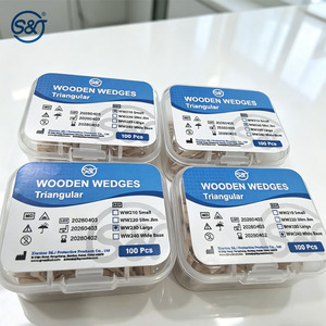SJ Cales dentaires jetables pour <span class=keywords><strong>restauration</strong></span> interdentaire, profilées pour l'alignement des espaces interdentaires, manuelles, 100 pièces - Product Image 3