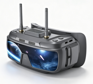 แว่นตา FPV 5 8G VR200 หน้าจอ IPS ขนาด 3.5 นิ้ว 1024*600 ตัวรับสัญญาณแบบ Dual Diversity พร้อม DVR ช่องต่อ HDMI ปรับสายตาสั้นได้ 0-700 องศา FPV - Product Image 5
