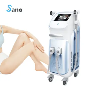 808 Diode Laser For Hair Removal Smart LCD Screen Double Handle 808 Diode Laser 808nm Diode Laser Dual Handle Hair Laser Removal Machine For Sale