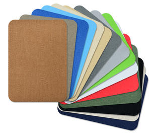 2025コットンアイロン転写ファブリックパッチ10.5 * 7.5cmホットメルト接着剤衣類用エルボー修理プリント樹脂用DIYジーンズ - Product Image 1