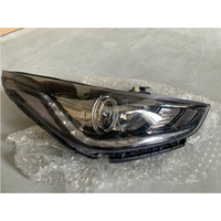 Phare LED 12V de haute qualité pour Hyundai ACCENT 2018-2022, lentilles noires et jaunes, installation facile, matériau ABS+verre