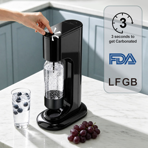 Máquina para Hacer <span class=keywords><strong>Agua</strong></span> Carbonatada con Gas, para el Hogar, con Botella PET de 1L Libre de BPA, Control de Botón, Cilindro de CO2 - Product Image 1