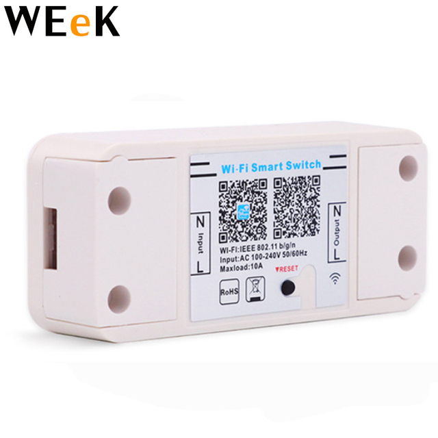 Energy Saving Smart Wifi Switch Smart Home WiFi Module Wireless Remote Control Timer DIY Switch Sonoff Module