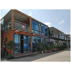 Bán Buôn Giá Tốt Di Chuyển Tạm Thời Hội Đồng Quản Trị Di Động Nhà Thép Khung Với Rock Len Cách Nhiệt Nhà Gỗ Cách Nhiệt - Product Image 5