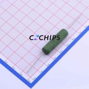 ตัวต้านทานแบบ Through-Hole (THT) รุ่น EWWR0008JR100T9 ขนาด D9xL31.5 มม. แบบลวดพัน 100 มิลลิโอห์ม 5% 8 วัตต์ - Product Image 1