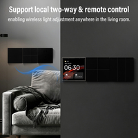Thermostat intelligent WiFi Zigbee à écran tactile, contrôle de la température ambiante, programmable, chauffage/refroidissement, contrôle par application pour la domotique