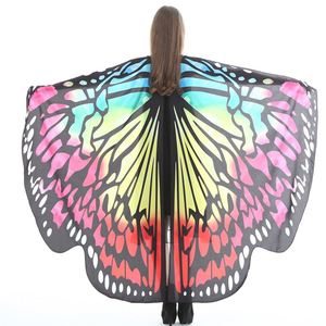 Cape d'ailes de papillon pour femme, châle pashmina, écharpe, accessoire de costume de nymphe ou de fée - Product Image 1