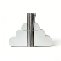 Serre-livres créatif et polyvalent en forme de nuage, couleur et logo personnalisables, stable, pour décoration de bureau et support de livres
