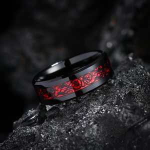 <span class=keywords><strong>Original</strong></span> Islamischer Vintage Edelstahl Chunky <span class=keywords><strong>Ring</strong></span> für Herren mit Individuellem Grafikdesign und Trendigem Stil mit Nicht-Anlaufendem Edelstein - Product Image 3