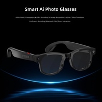 Lunettes Intelligentes AIMB-G2pro Stabilisation d'image 1080p Appel vidéo 8MP Traduction IA pour appels Contrôle tactile Extérieur