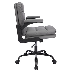 <span class=keywords><strong>Chaise</strong></span> de <span class=keywords><strong>bureau</strong></span> réglable 2026 en cuir PU gris, <span class=keywords><strong>chaise</strong></span> de direction à bascule, <span class=keywords><strong>chaise</strong></span> de <span class=keywords><strong>bureau</strong></span> ergonomique <span class=keywords><strong>vintage</strong></span> pour ordinateur, <span class=keywords><strong>chaise</strong></span> de travail de direction - Product Image 4