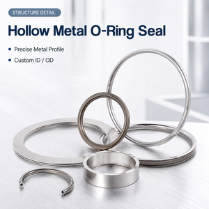 Anillo de Sellado Metálico Hueco SS304 SS316L Inconel, Personalizado, con Diámetro Interior y Exterior, para Sellado Criogénico y de Alta Temperatura en Aplicaciones Aeroespaciales - Product Image 2