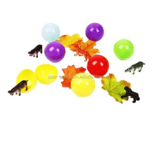 승진을 위한 분류된 색깔에 있는 플라스틱 계란 모양 콘테이너 장난감 놀람 에스테르 계란
