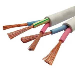 Dây Cáp Điện 2 Lõi 3 Lõi 4 Lõi 2/ 4/ 6/Cách Điện PVC 8/10/12 Lõi 24AWG Chống Cháy Chống Cháy