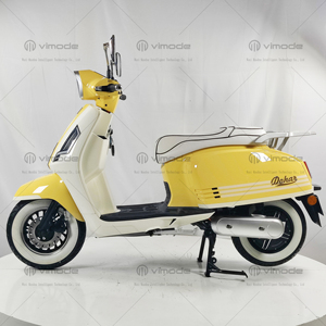 Motocicleta Eléctrica VIMODE Económica, Clásica y Retro de 1500W <span class=keywords><strong>para</strong></span> Mujeres Adultas, Motocicleta Eléctrica <span class=keywords><strong>para</strong></span> Viajes Diarios, Legal <span class=keywords><strong>para</strong></span> Circular en la Calle - Product Image 4