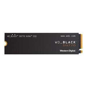 Unidad de Estado Sólido WD Black SN770 NVMe de 2 TB, Almacenamiento Interno de Alto Rendimiento para Escritorio - Product Image 1