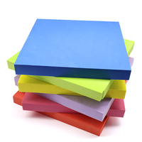 Rubans en mousse PE recyclés ignifuges, feuilles de mousse PE colorées, rouleau de feuille d'isolation