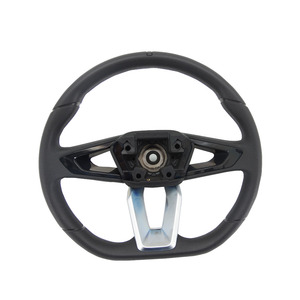 Volant de remplacement style OEM, noir, style sport, garniture en forme de V, accessoires intérieurs de voiture, pièces de rénovation automobile - Product Image 1