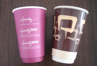 Máquina para hacer tazas de café de papel de doble pared de tipo hueco completamente automática, de tipo hueco, de la marca de fábrica, de la marca de fábrica, de la marca