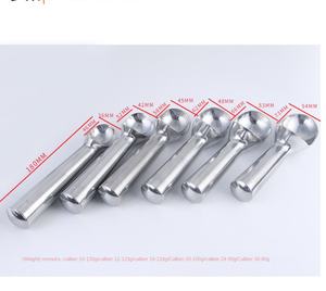 Cuillère à glace en acier inoxydable de haute qualité DFU0181 - Product Image 3