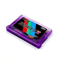 Cartouche de jeu Mini SC Flash Cart 1000 en 1 SCFW V1.5 compatible GBC GB avec carte TF 8 Go et 1000 jeux en plastique