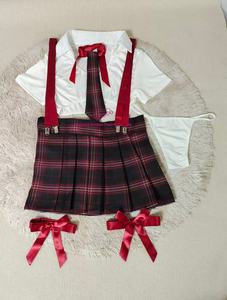Conjunto <span class=keywords><strong>de</strong></span> Lencería Sexy Atrevido Uniforme Escolar <span class=keywords><strong>de</strong></span> Estudiante <span class=keywords><strong>Disfraz</strong></span> Japonés para Adultos - Product Image 6