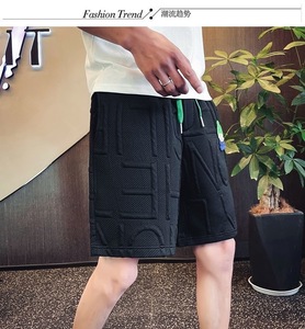 Hochwertige Herren-Laufshorts mit Elastischem Bund, OEM Maßanfertigung, Acid-Wash-Optik, Atmungsaktive Sommer-Freizeithose - Product Image 3