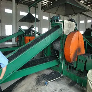 used tire reclaim rubber machine rubber sheet making machine/rubber refiner