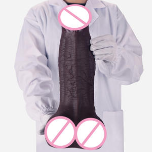 Pénis <span class=keywords><strong>de</strong></span> simulation géant en forme <span class=keywords><strong>de</strong></span> queue <span class=keywords><strong>de</strong></span> cheval, pour usage féminin adulte, avec œufs - Product Image 3