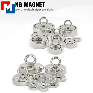 Big Size N35 Pot Magnet Neodymium Magnet Fishing Magnet Wholesales Thickness 10mm