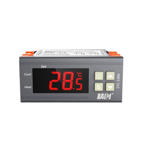 จิงชวง เอสทีซี-1000 เครื่องควบคุมอุณหภูมิแบบดิจิตอล 12V ดีซี สำหรับตู้ปลา ตู้ฟักไข่ สวิตช์ทำความร้อนและความเย็น - Product Image 5