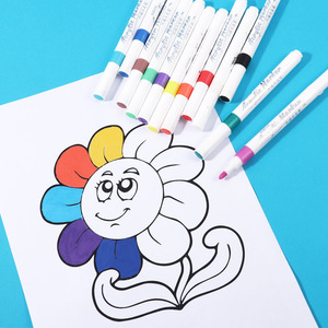 Ensemble <span class=keywords><strong>de</strong></span> papeterie FOSKA Stylos à pointe fine pour le <span class=keywords><strong>dessin</strong></span> Non toxiques Couleurs vibrantes Marqueurs d'art pour planificateurs et journaux avec <span class=keywords><strong>encre</strong></span> à base d'eau - Product Image 2